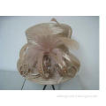 Fancy Church Hats For Women With Colorful Pearls Feathers B